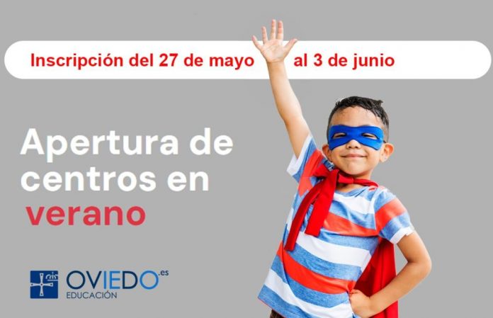 Imagen La concejalía de Educación ofertará desde el 24 de junio hasta el 6 de septiembre, 11.550 plazas en centros escolares de Oviedo