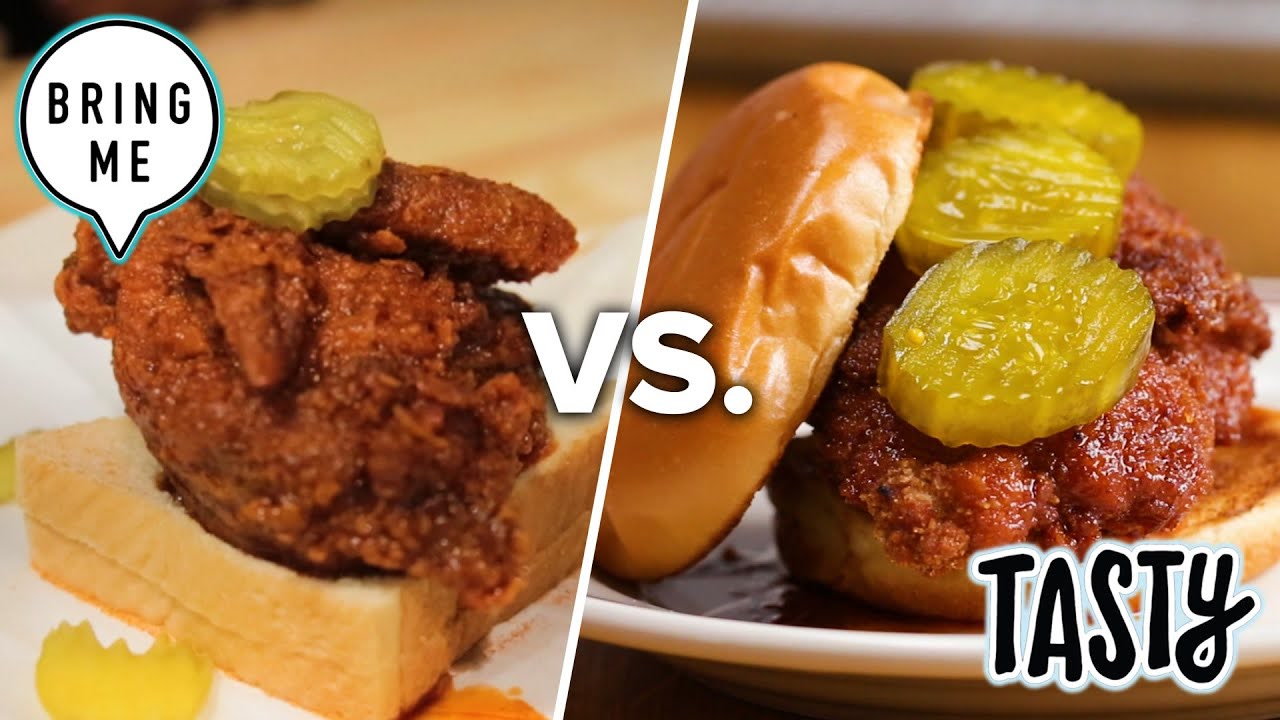 Video: Duelo entre restaurante y cocina casera con el pollo Nashville Hot.