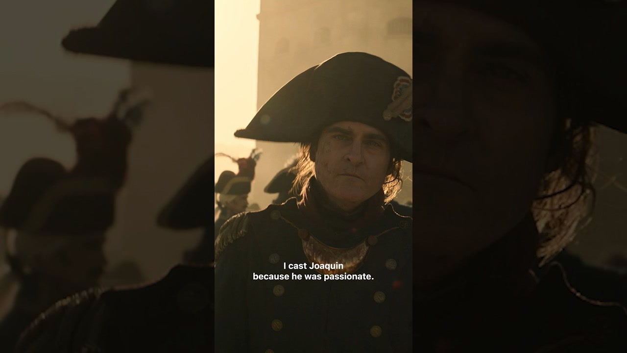 Joaquin Phoenix es #Napoleon, auténtico y apasionado. En cines el 22 de noviembre. Vídeo.