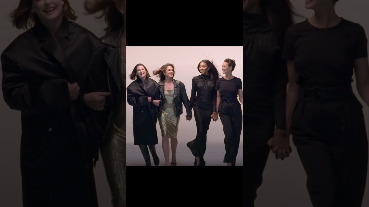 Vídeo legendario: Las supermodelos. #TheSuperModels #Shorts.