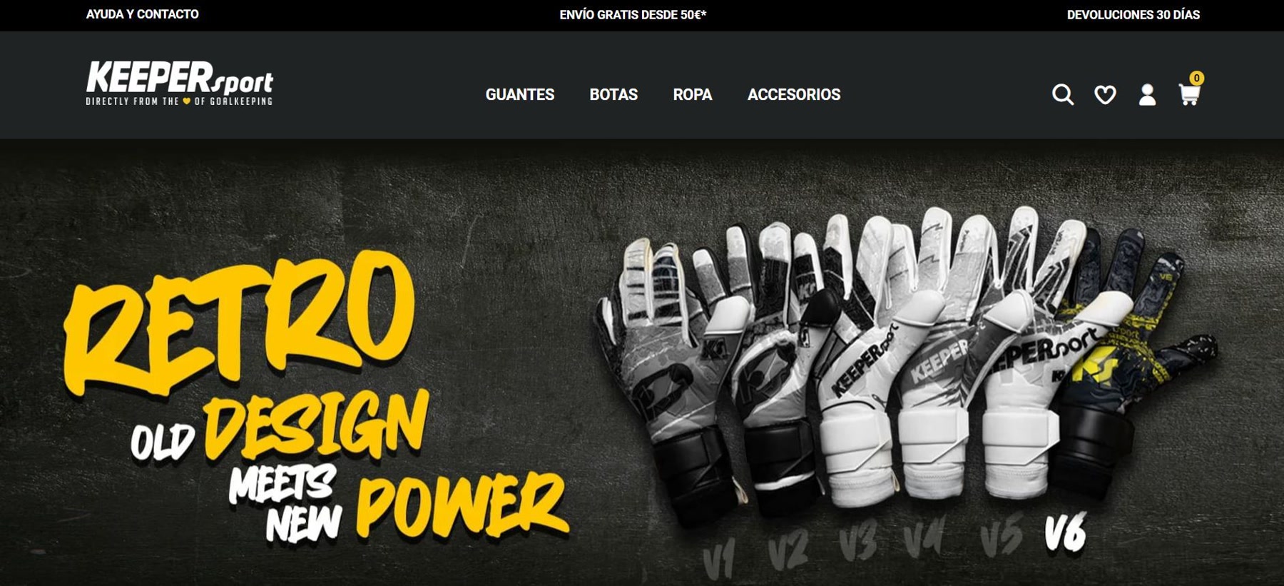 El ecommerce de fútbol Keepersport llega a España con gran