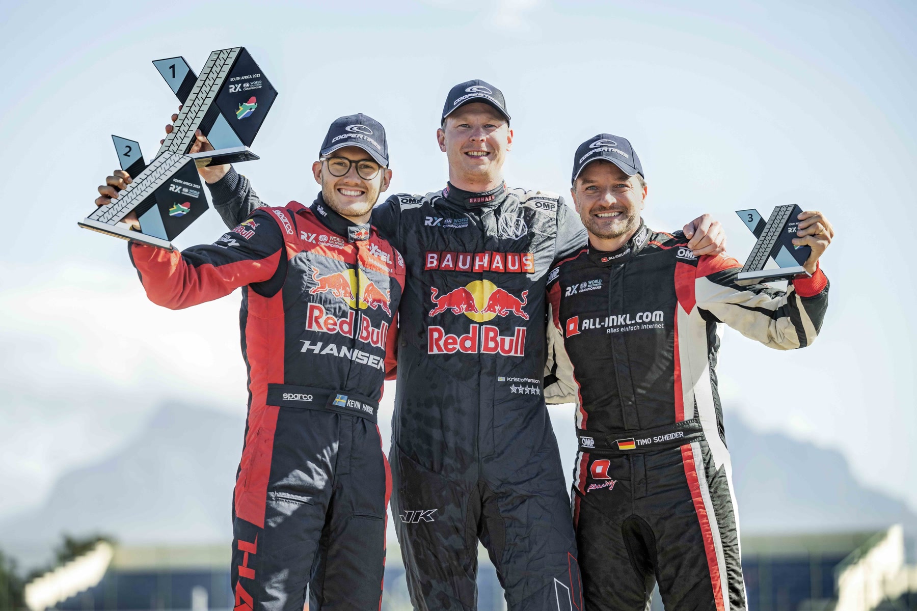 Kristoffersson se aleja hacia la victoria en Ciudad del Cabo en el World RX.