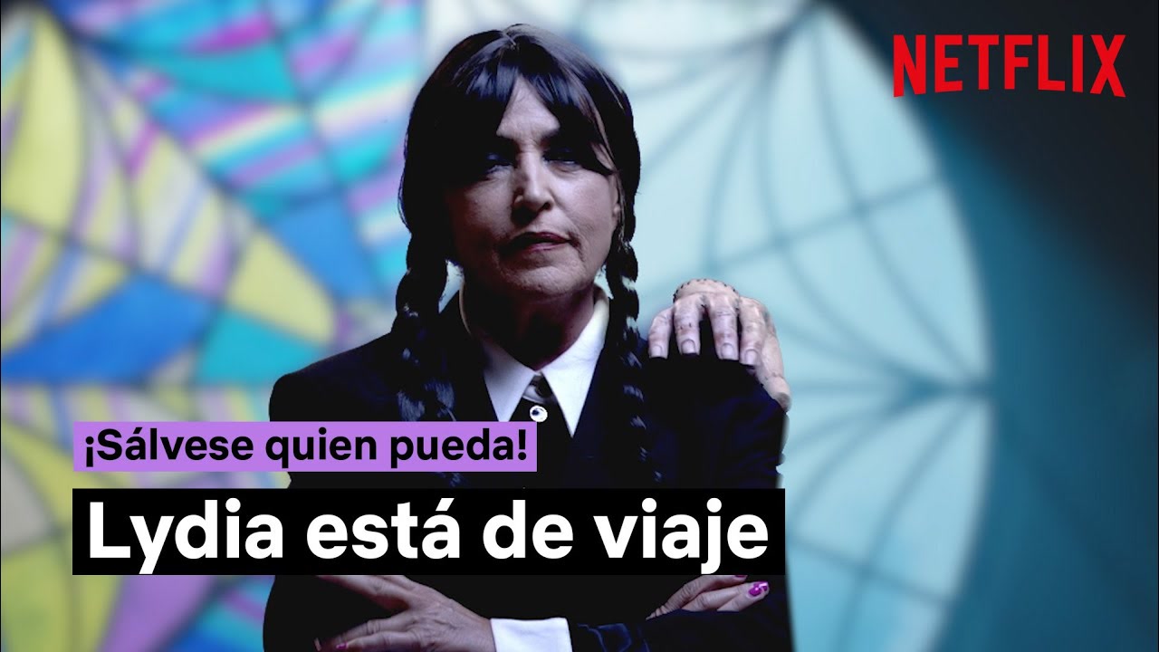 El vendedor ambulante de Lydia Lozano llega a Nevermore | ¡Que salga corriendo quien pueda! | Netflix España