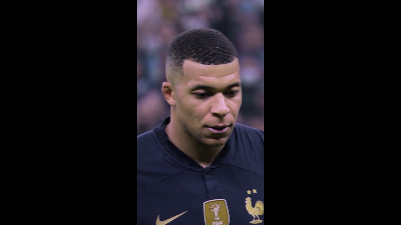 Mbappé no titubea ante una situación como esta. #CapitanesDelMundo