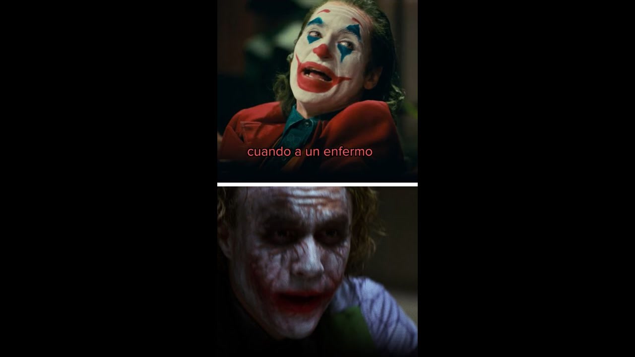 ¿Eres del equipo Joaquin Phoenix o del equipo Heath Ledger? Necesitamos saberlo. #Joker