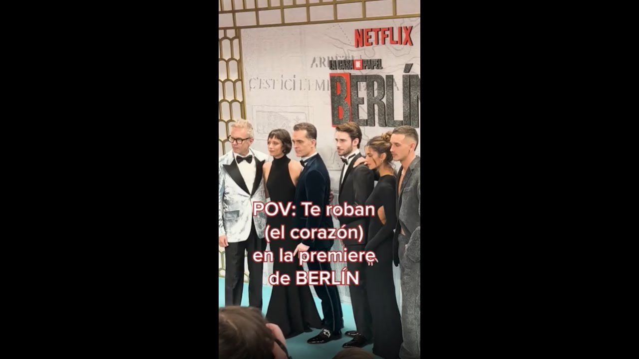 Superando el estreno de #BERLINnetflix: Cómo me siento ahora. La serie se estrena el día 29.