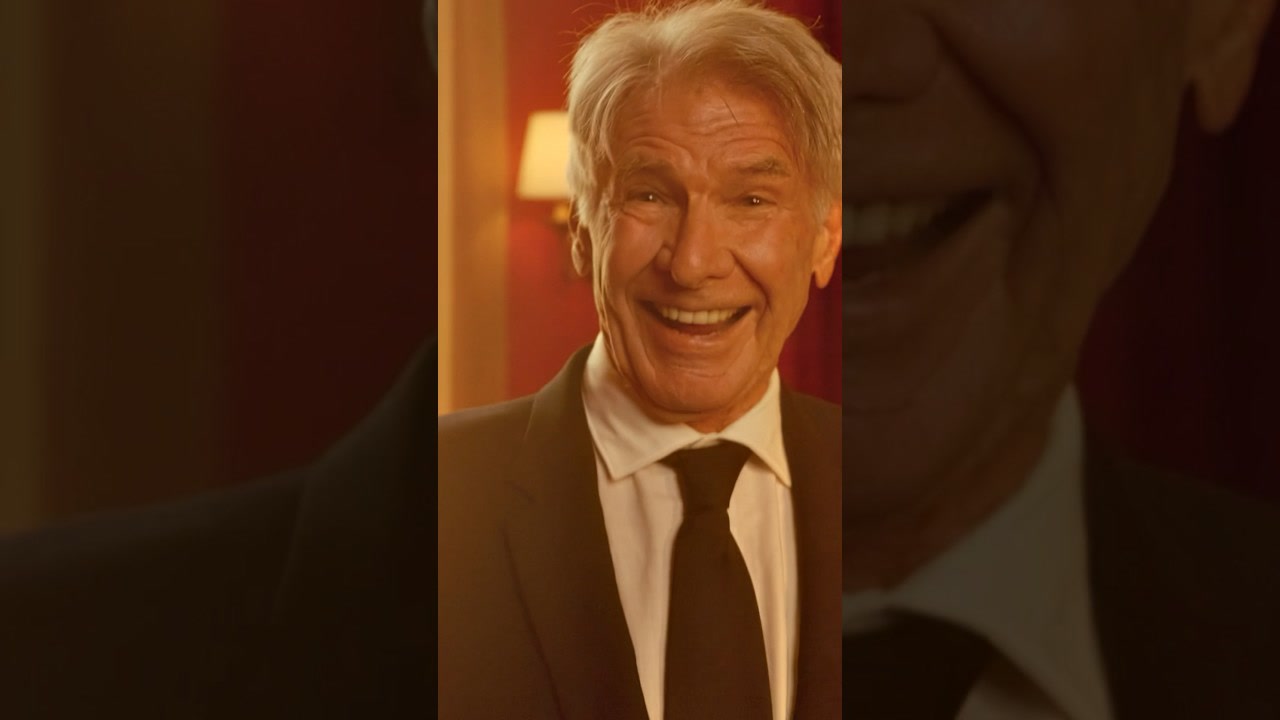 Harrison Ford en los 75 Emmys #Shorts, a sus 75 años