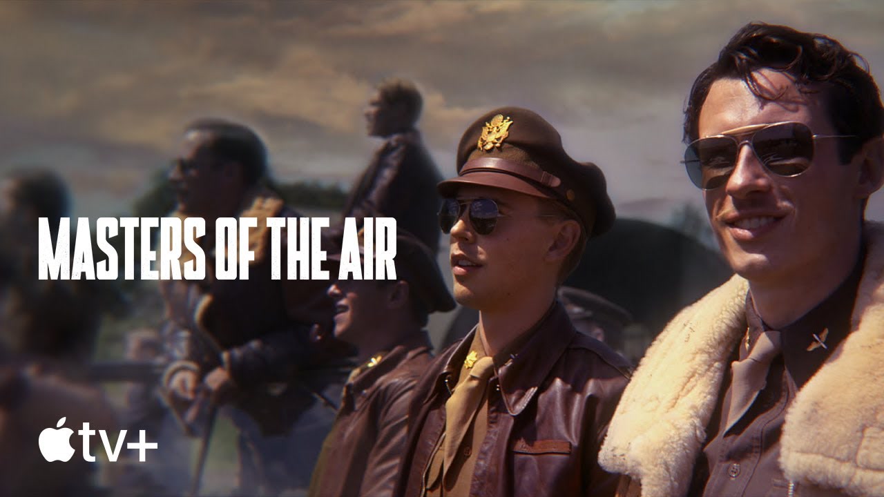 Secuencia de apertura de «Masters of the Air» en Apple TV+.