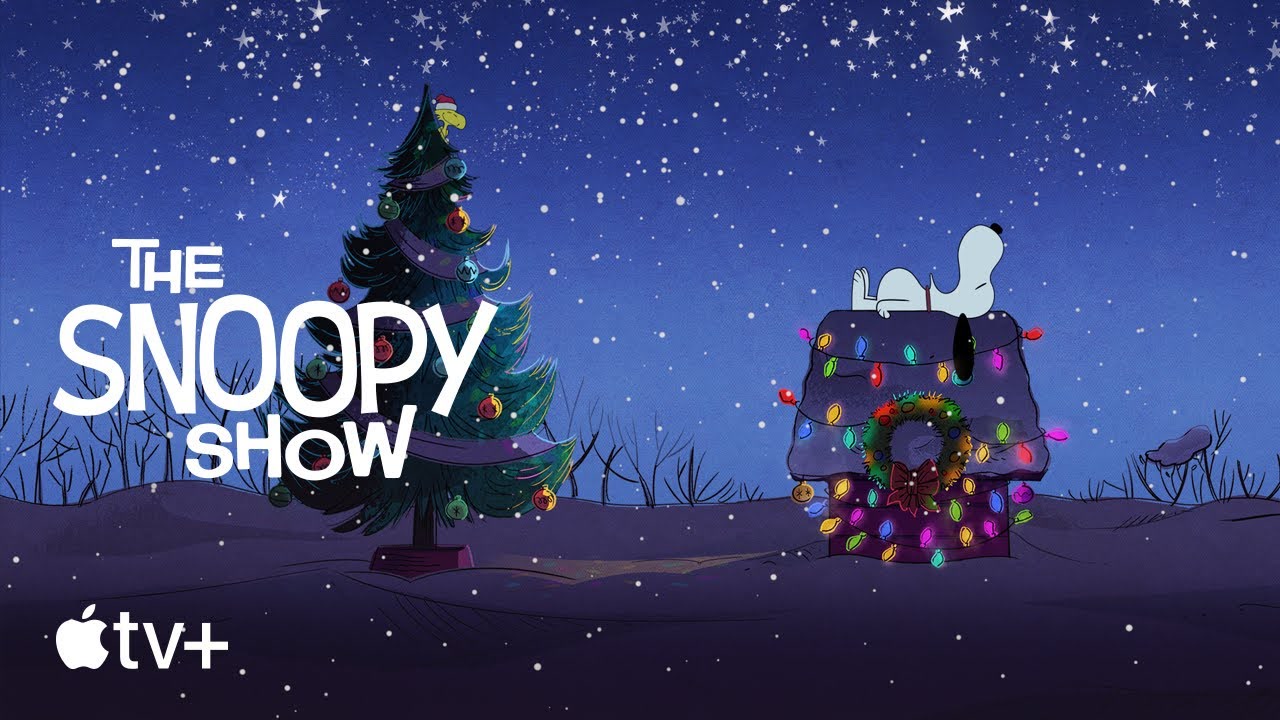 The Snoopy Show: Ambiente acogedor de invierno en Apple TV+.