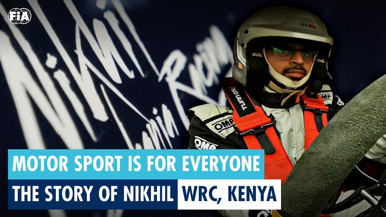 El automovilismo es para todos: la historia de Nikhil y su sueño rally.