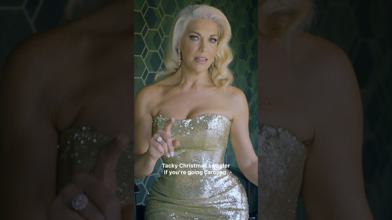 Tanta brillantez como sea posible. #HannahWaddinghamCasaPorNavidad #Shorts