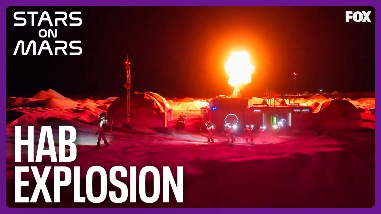 Gran incendio arrasa con el suministro de comida de las celebridades | Estrellas en Marte
