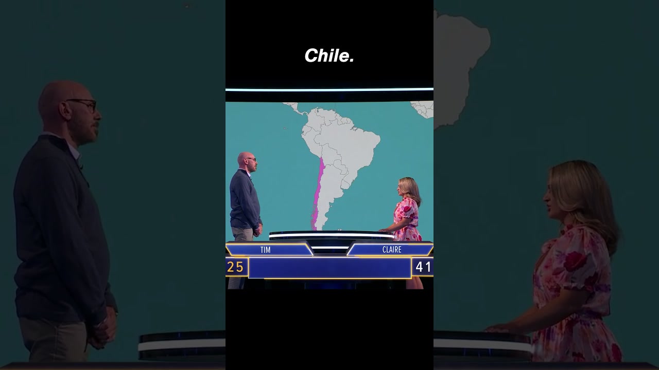 Recordá estos lugares de la clase de geografía con #TheFloor.