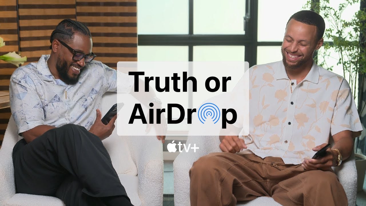 Stephen Curry y Ryan Coogler revelan secretos jugando «Truth or AirDrop». Apple TV+