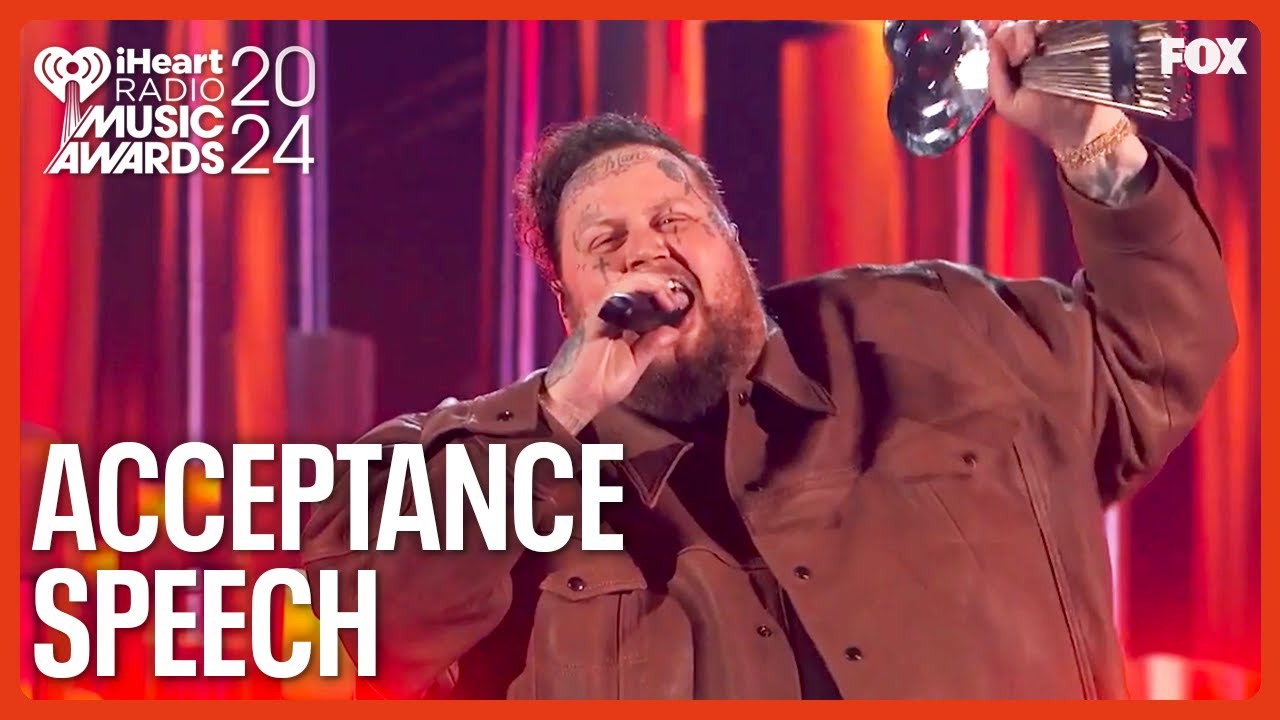 triunfo para jelly roll como mejor nuevo artista en los iHeartRadio Music Awards 2024
