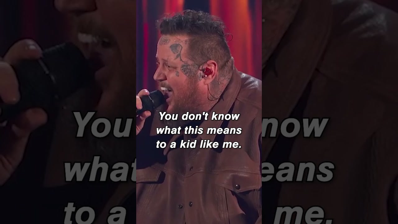 Jelly roll emociona al público con su discurso de aceptación 🥹 #iHeartAwards2024