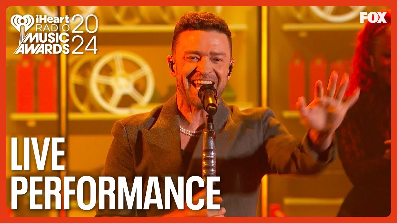 Justin timberlake interpreta «Selfish» y «No angels» en vivo en los premios iHeartRadio de 2024