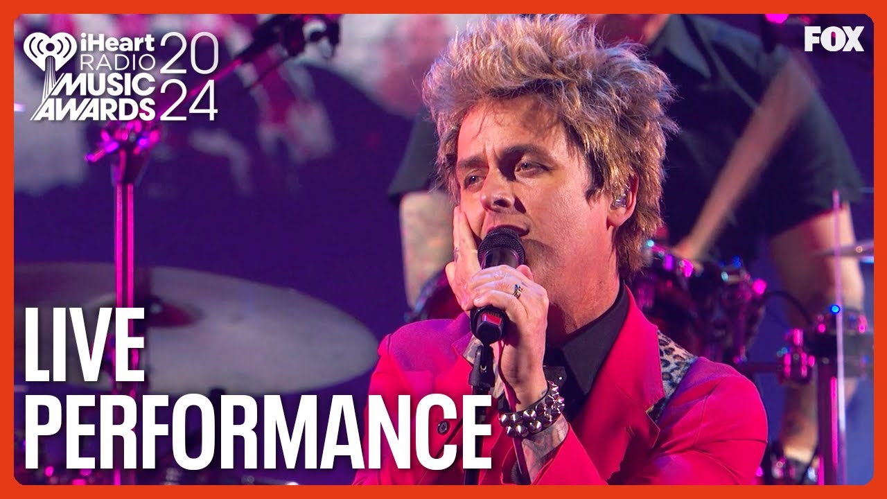 Green day interpreta «Bobby Sox» y «Basket Case» en vivo en los premios iHeartRadio Music Awards 2024.