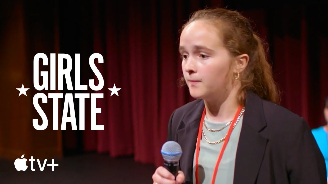 CECILIA DESLUMBRA EN SU DISCURSO POR LA GOBERNACION EN GIRLS STATE.