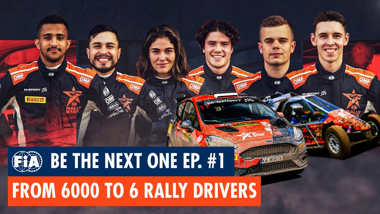Sé el siguiente: de 6000 a 6 pilotos en el rally.