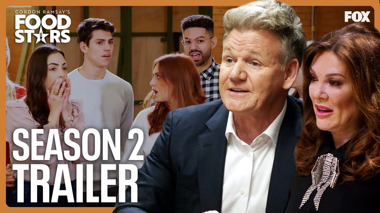 Gordon ramsay y lisa vanderpump: duelo de estrellas de la comida.