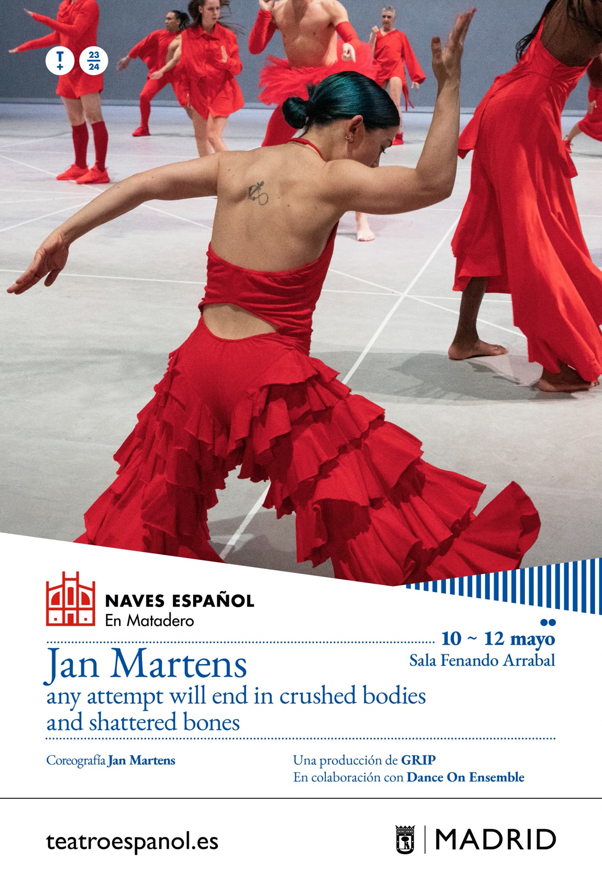 El coreógrafo belga Jan Martens presenta su primer espectáculo de gran formato en Naves de Matadero.