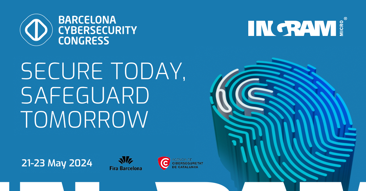 Ingram Micro en Congreso de Ciberseguridad de Barcelona 2024.