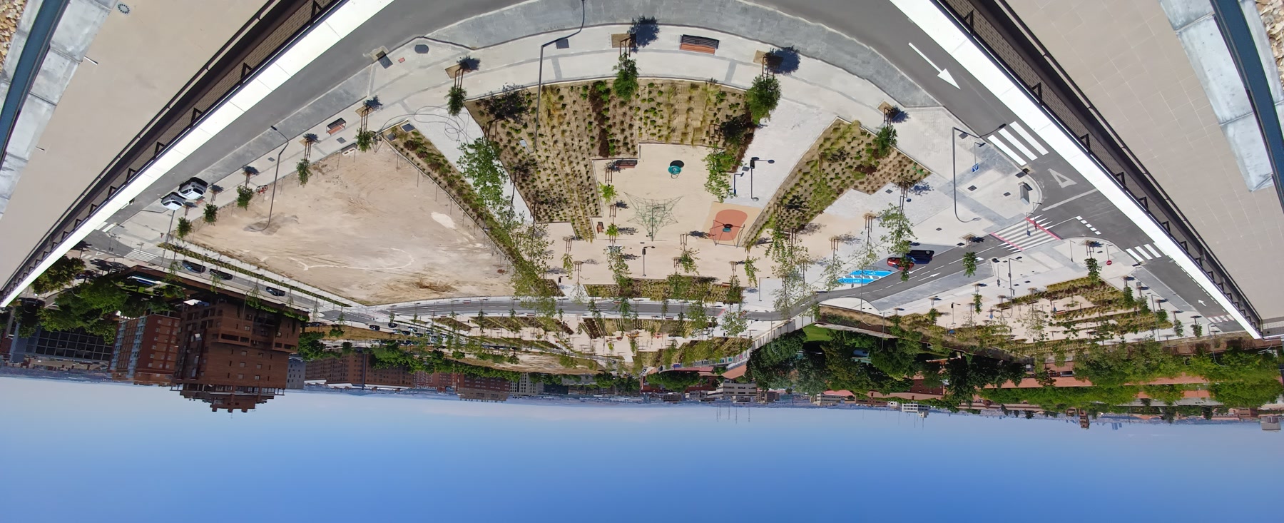 Finalizan las obras de urbanización de las Cocheras de Buenavista en Carabanchel