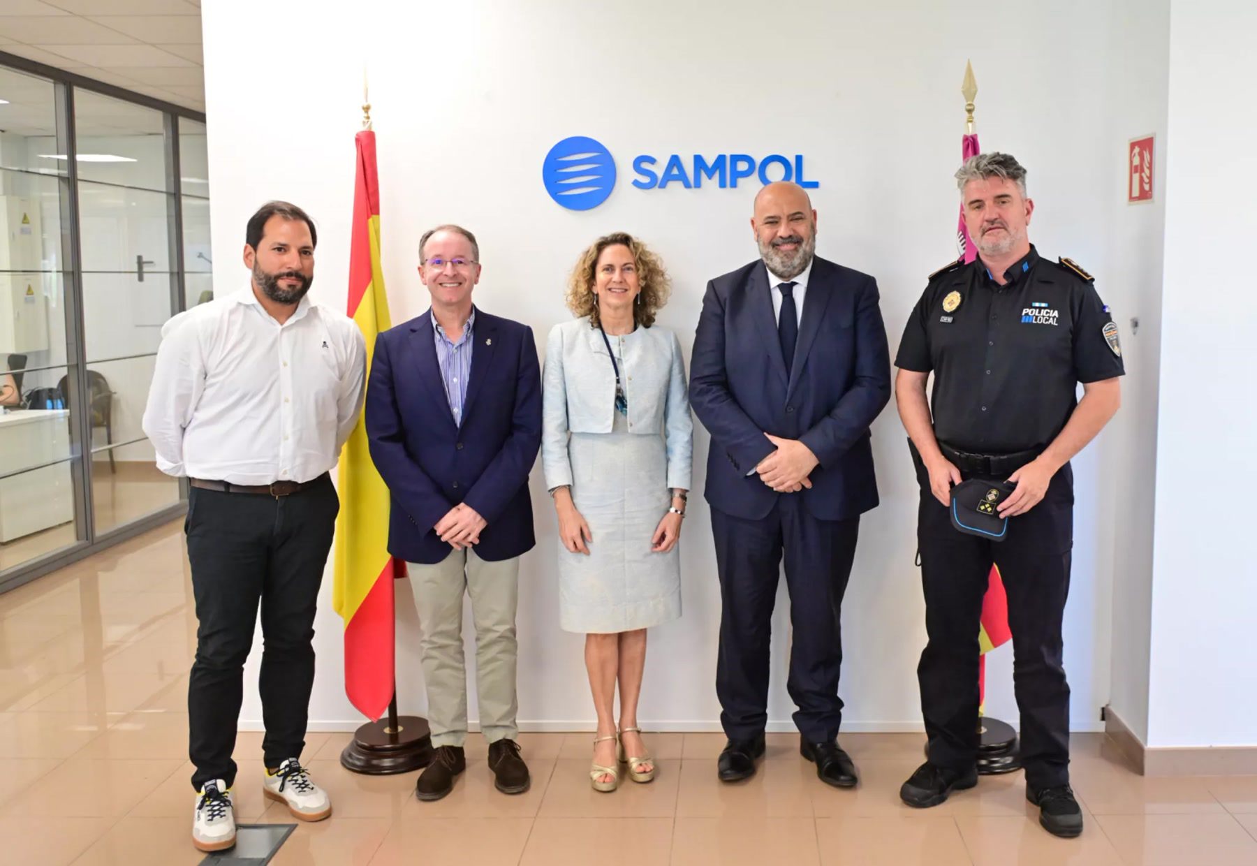 El alcalde de Palma celebra los 90 años de Grupo Sampol, líder en ingeniería