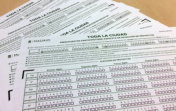 ¡Los madrileños deciden! Arranca la fase de apoyos para proyectos participativos el martes