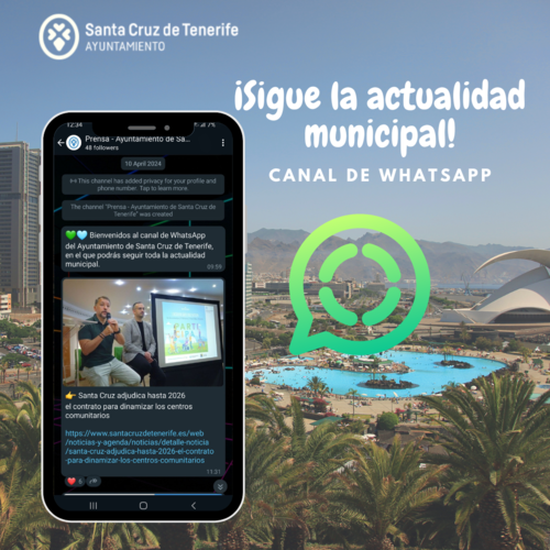 Santa Cruz activa canal de información municipal por WhatsApp para los vecinos