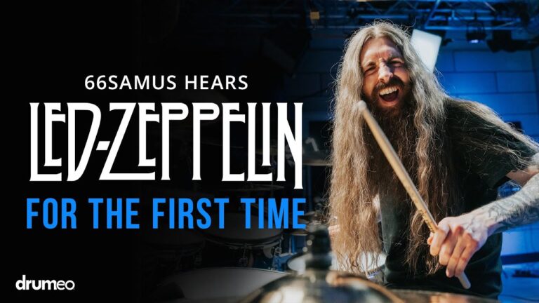 Un baterista de metal escucha Led Zeppelin por primera vez y queda impactado