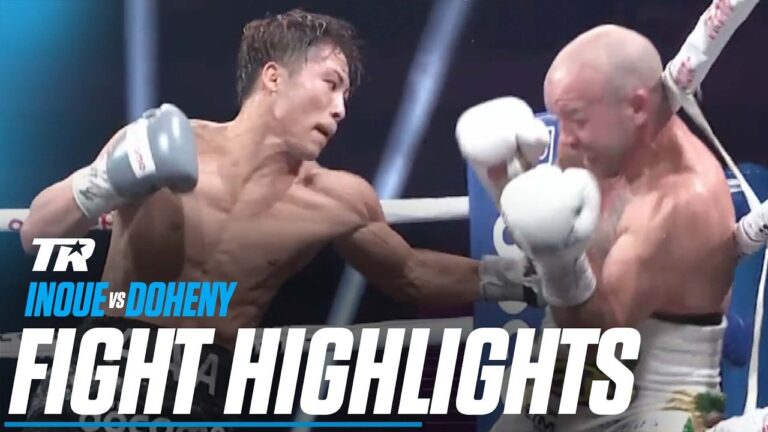 Naoya Inoue mantiene su título indiscutido tras vencer a TJ Doheny