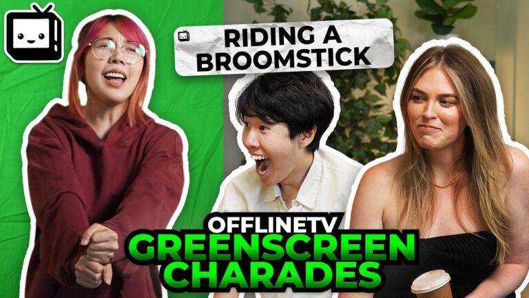 OfflineTV juega a charadas reversas con QTCinderella y sorprende a todos