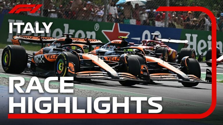 Destacados de la carrera del Gran Premio de Italia 2024