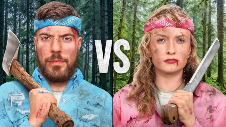 Hombres contra mujeres luchan por sobrevivir en la naturaleza por $500,000