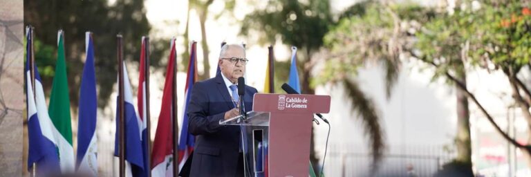 Imagen de Curbelo llama a mantener la unidad canaria para hacer frente a la crisis migratoria en su intervención de las Colombinas 
