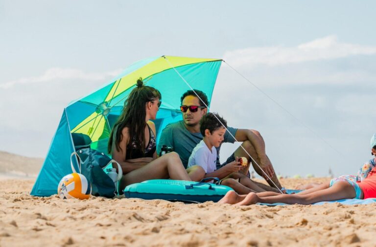 Descubre la forma más cómoda de ir a la playa con niños
