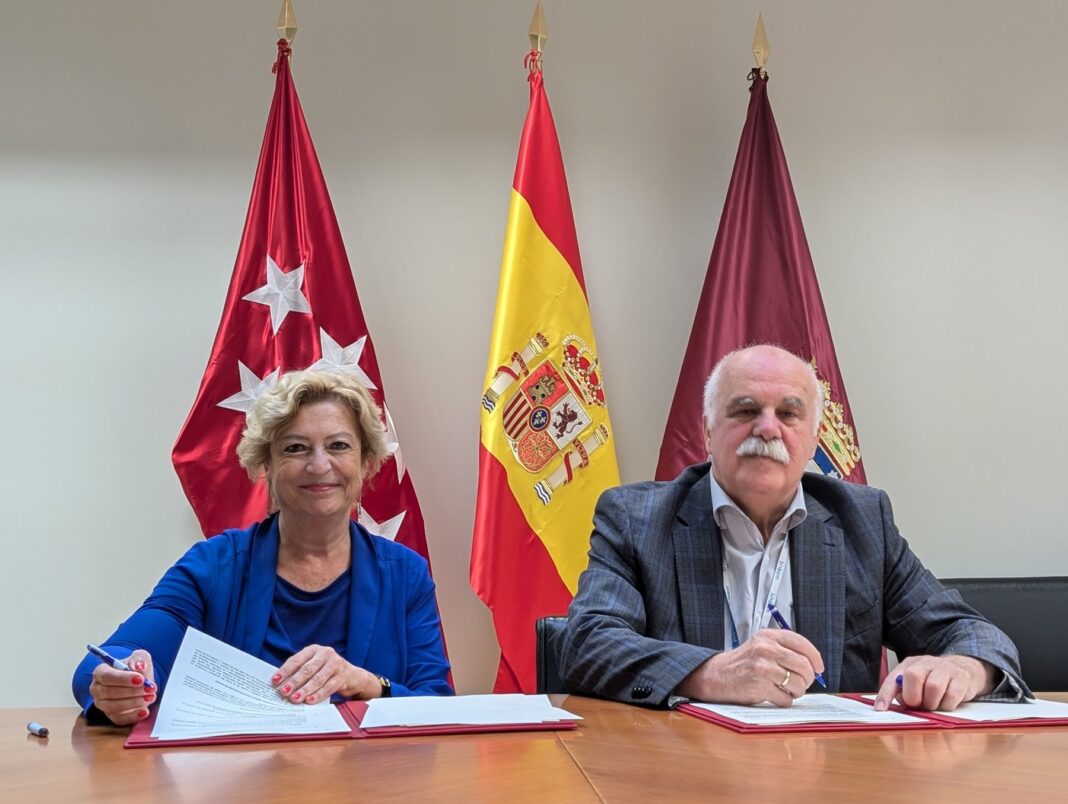 Firma del convenio entre el Ayuntamiento de Madrid y la Junta de Compensación de Sanchinarro