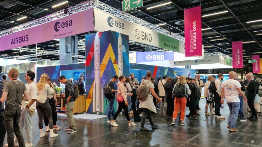 ESA stand at Gamescom 2024