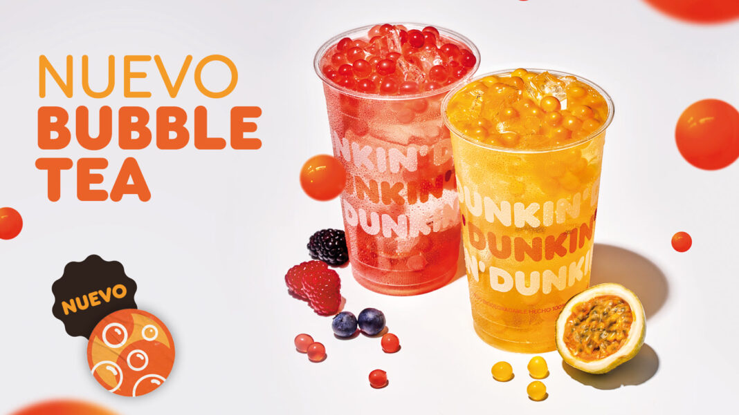 Presentamos las innovadoras bolas del té. Bubble tea