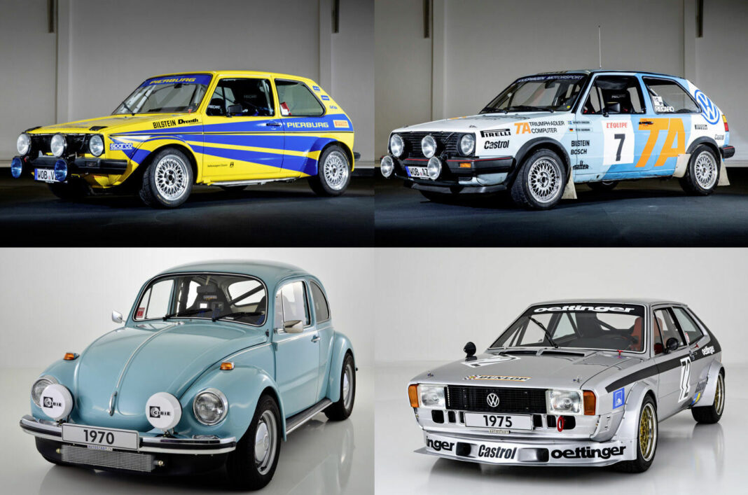 Volkswagen and Autostadt at the Edelweiß-Bergpreis hill climb race: historic Golf and Scirocco in the spotlight