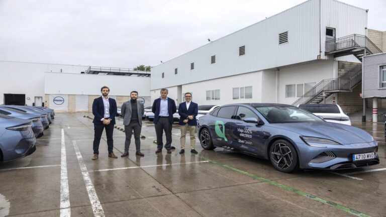 BYD, Uber y Moove Cars se unen para electrificar las VTC en España