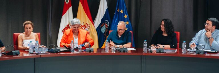 Imagen de Cabildo y ayuntamientos intensifican su colaboración con la Comisionada de Transparencia 