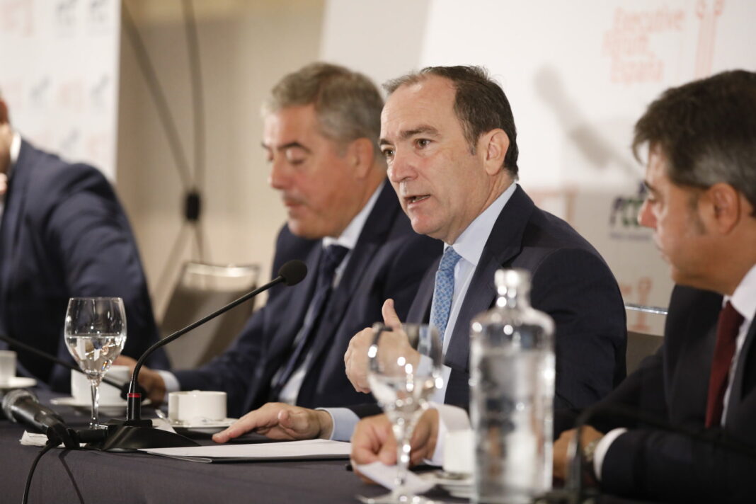 Carabante en el desayuno informativo de Executive Forum España