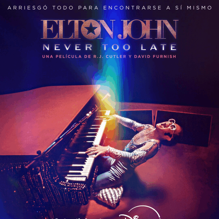 El tráiler y el póster de «Elton John: Never Too Late» ya están disponibles