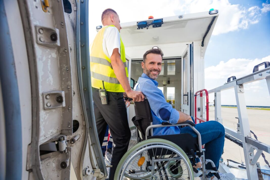 Disabled passenger