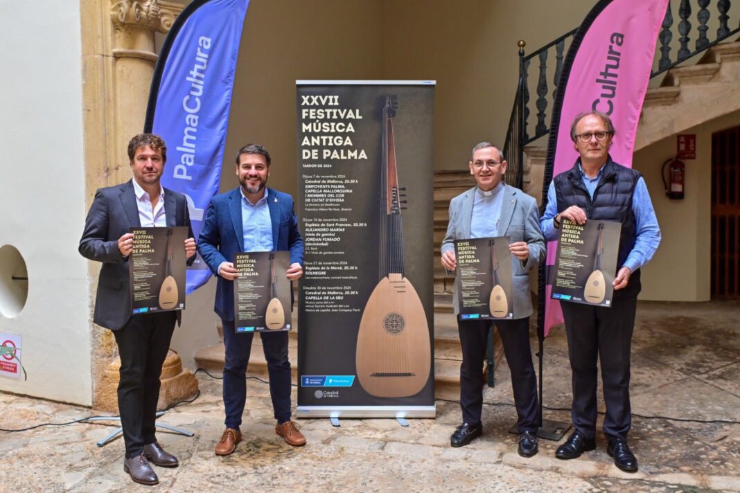 Nueva edición del festival de música antigua con cuatro conciertos