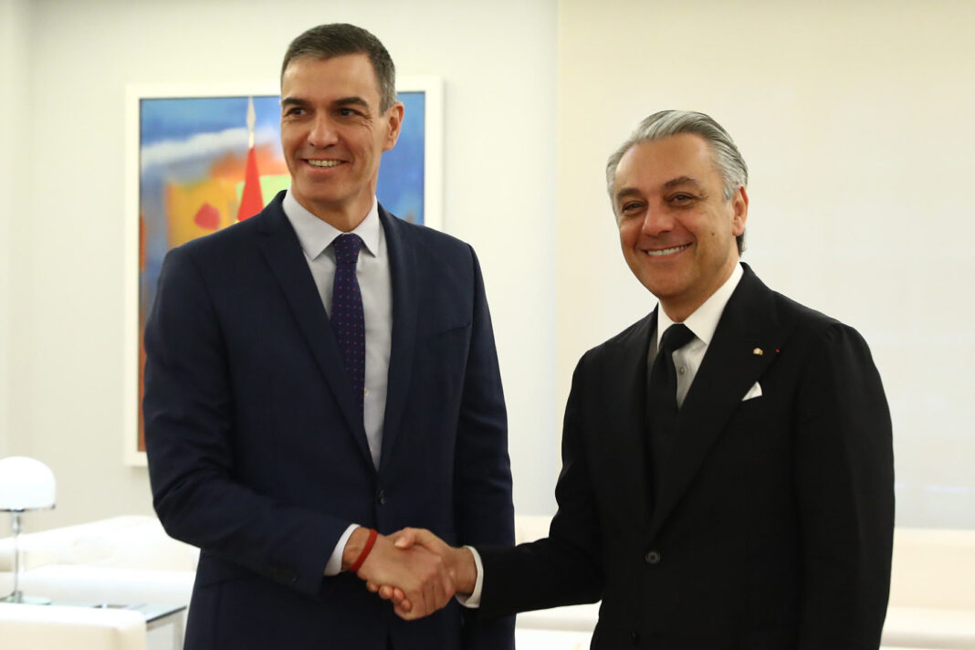 24/10/2024. Pedro S&#225;nchez se re&#250;ne con el presidente de la ACEA y consejero delegado del Grupo Renault. El presidente del Gobierno, Pedro S&#225;...