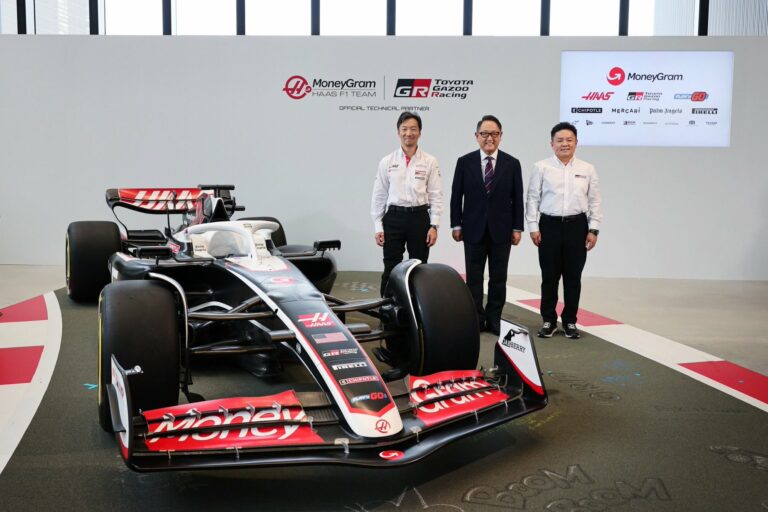 Toyota y MoneyGram Haas F1 Team anuncian alianza técnica para el futuro